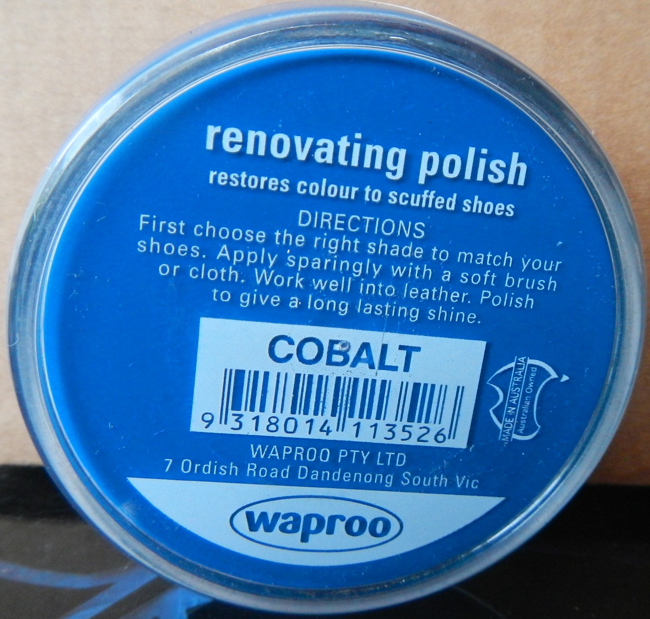 Cobalt renovating polish waproo